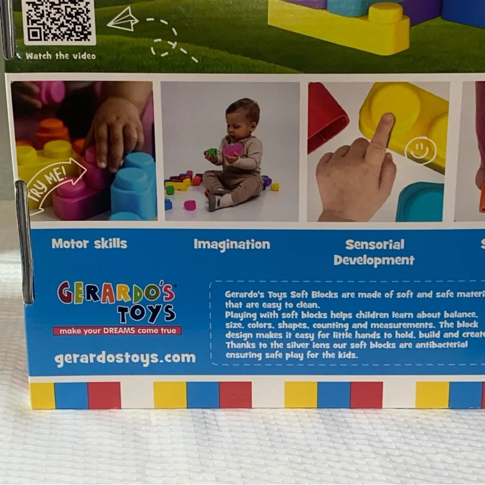 Soft Blocks Little Tikes Set - 42 Piece Building & Stacking Toys